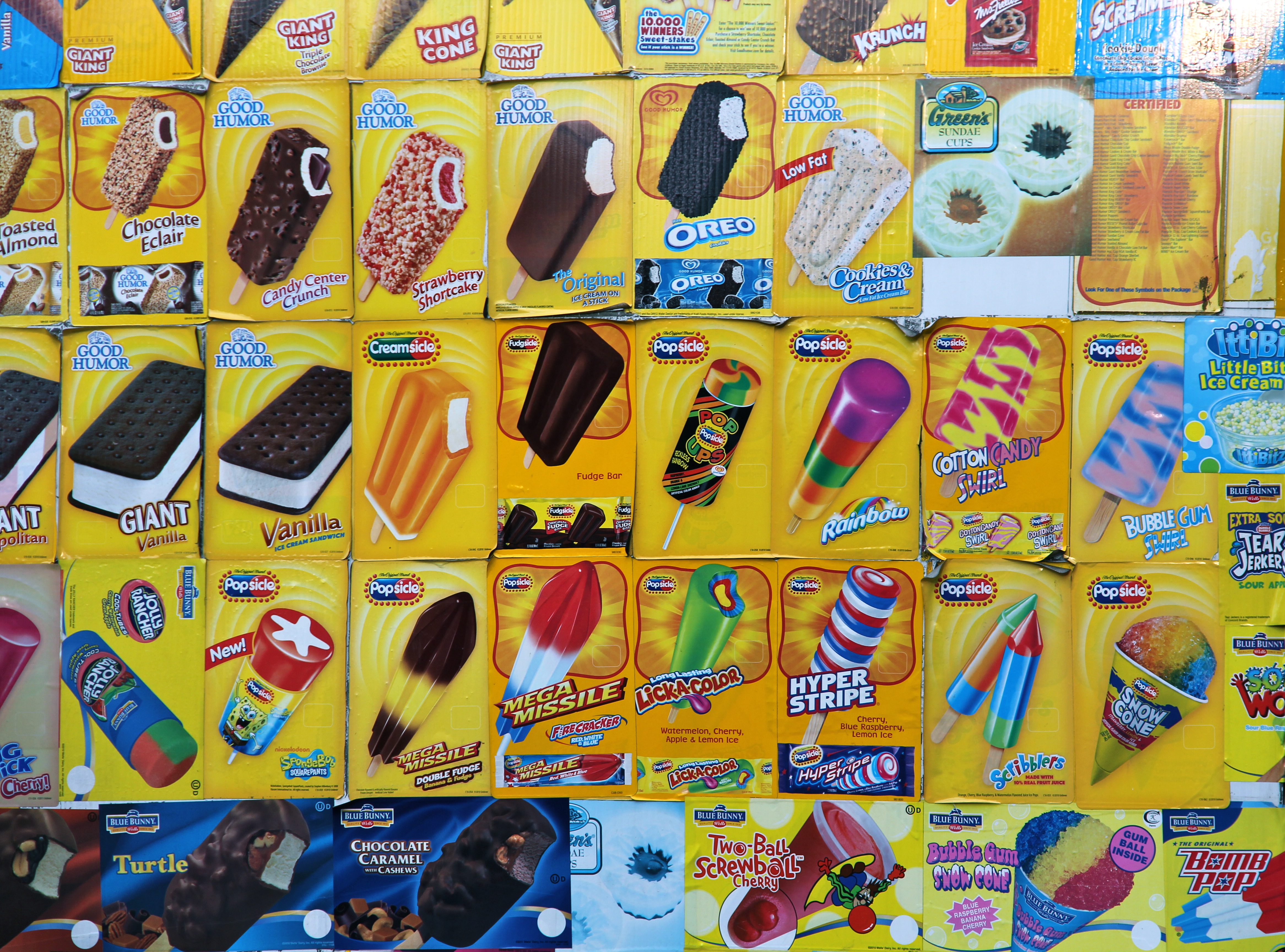 Ассортимент мороженого Славица в картинках