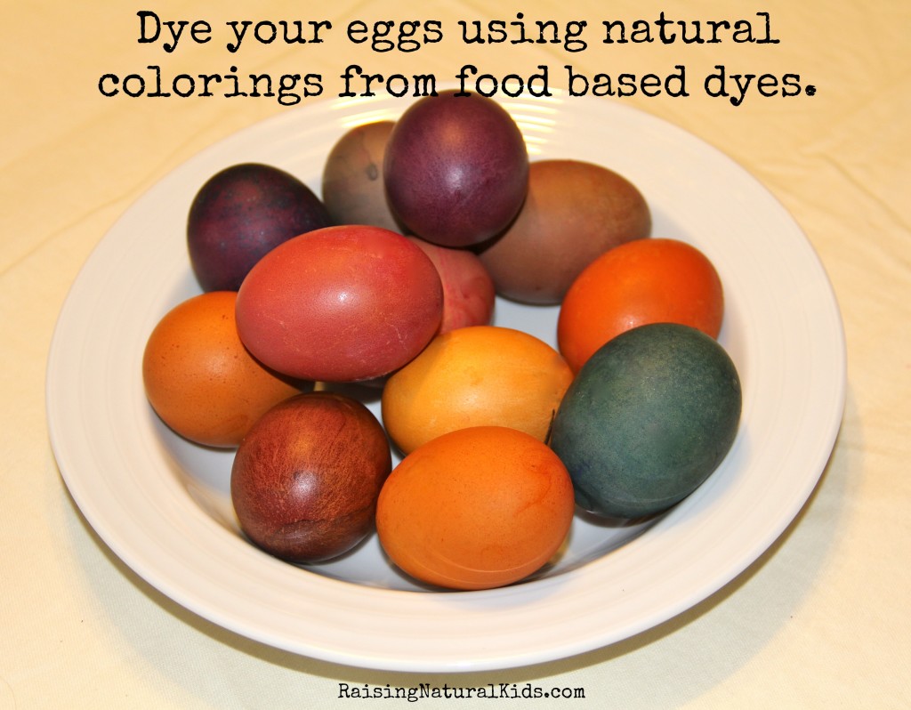 natural egg dye