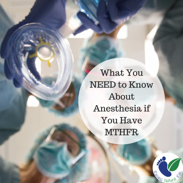 MTHFR and anesthesia